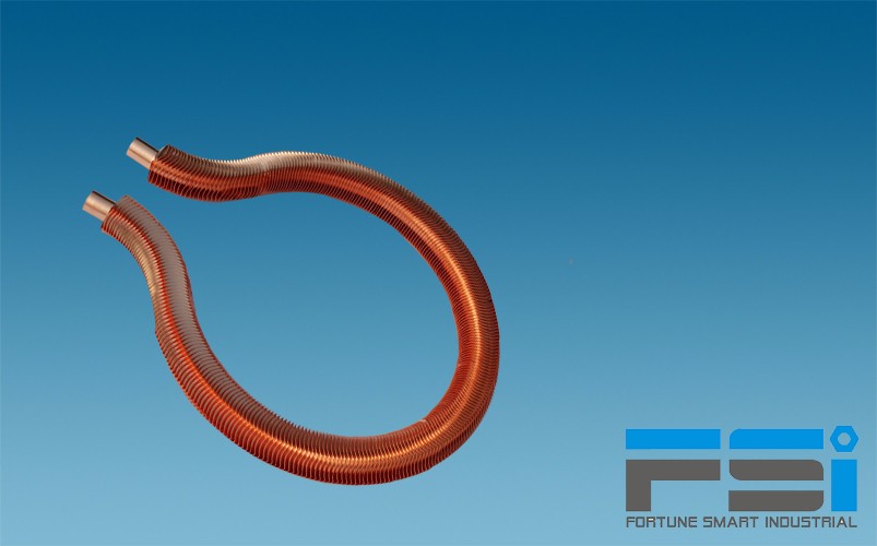 Copper OMEGA Finned Tubes